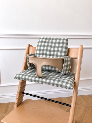 Nuevos Cojines Stokke Tripp Trapp vichy