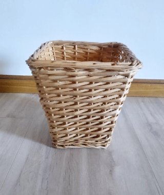 Cesta de mimbre 29x29cm