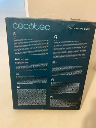 Placa Inducción Cecotec Portátil