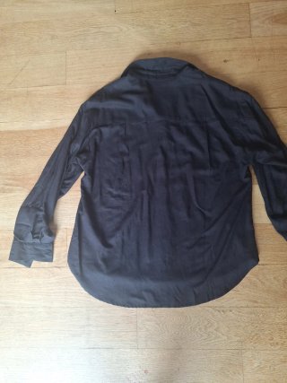 Camisa negra Stradivarius