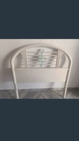 Cabecero de cama madera 90