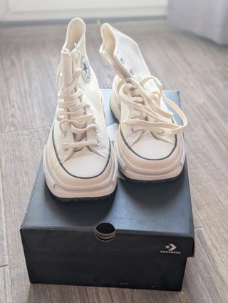 Botas Converse Plataforma Beige/Blanco