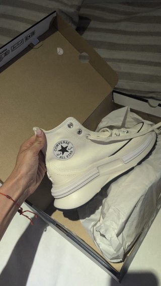 Botas Converse Plataforma Beige/Blanco