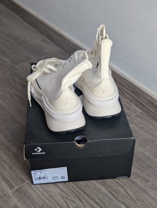 Botas Converse Plataforma Beige/Blanco
