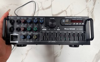 Amplificador Karaoke Starklok AV-336BT Bluetooth
