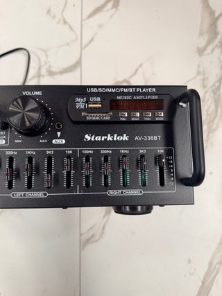 Amplificador Karaoke Starklok AV-336BT Bluetooth