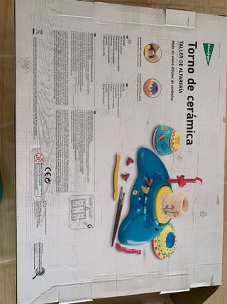 Torno de Cerámica Infantil Taller Alfarería