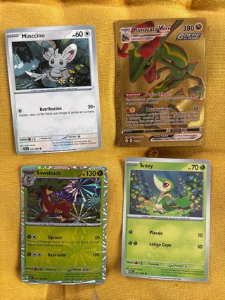 Lote 16 Cartas Pokémon FanArt