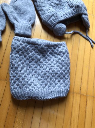 Set cappello scaldacollo guanti bimbo #326-6