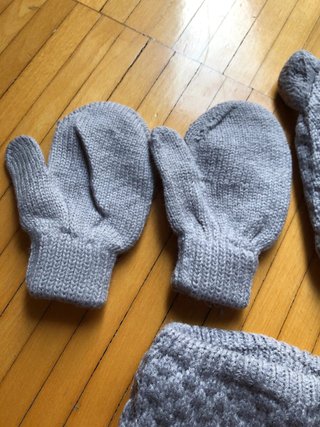 Set cappello scaldacollo guanti bimbo #326-6