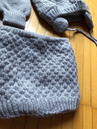 Set cappello scaldacollo guanti bimbo #326-6