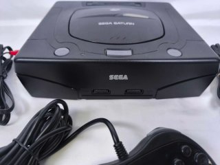 Consola Sega Saturn Negra