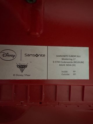 Maleta Infantil Samsonite Rayo McQueen