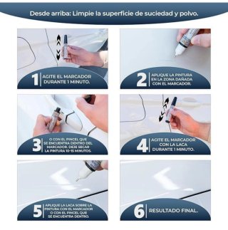 Kit Pintura BMW Blanco Repara Arañazos alpineweiss