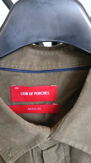 Camicia Uomo Lion of Porches Verde Oliva XXL
