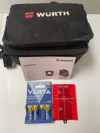 Nivel Láser Würth con trípode
