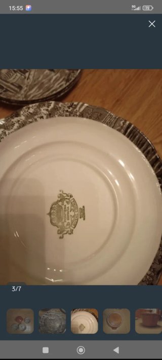 Vajilla Vintage Pontesa Royal: 22 Platos y Sopera