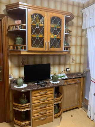 Cocina Rústica Madera y Mármol