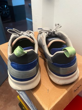 Zapatillas Pepe Jeans Beige y Azul
