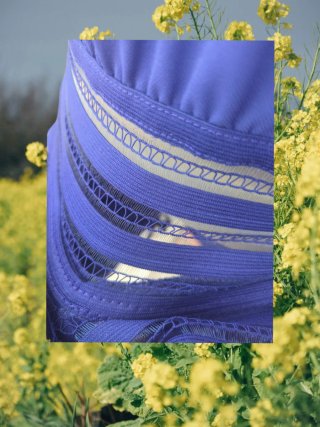 Vestido verano azul T-U