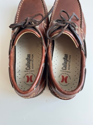 Sapatos Náuticos Callaghan Pele Castanha