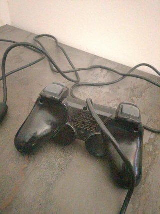 Joystick PS2 Sony con adaptador USB ps3 e PC