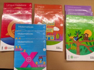 Libros 4 primaria Santillana