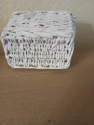 Conjunto posavasos de mimbre