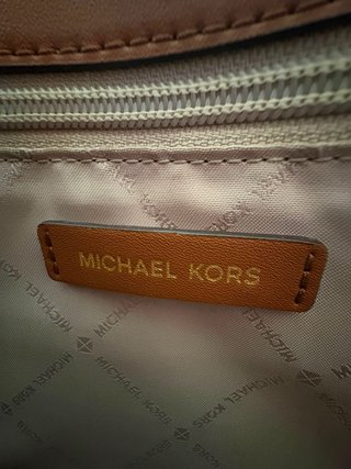 Bolso Michael Kors Signature Marrón Original