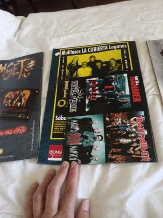 Revistas metal hmmer n° 185,188,187
