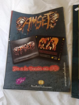 Revistas metal hmmer n° 185,188,187