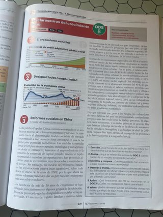 Libro Economía primero Bachillerato LOMLOE Casals