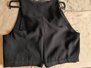 Blusa crop top Zara