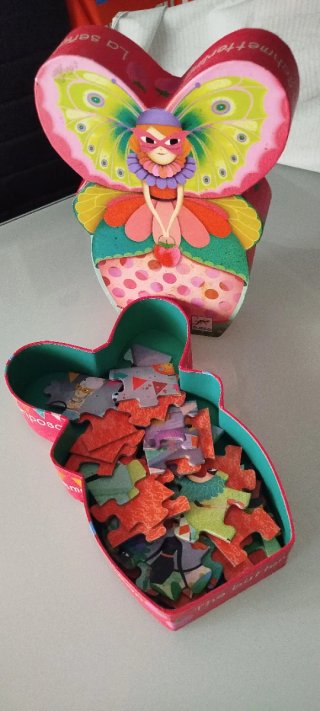 Puzzle Djeco La Señorita Mariposa +4 años