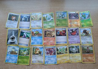21 Cartas Pokémon
