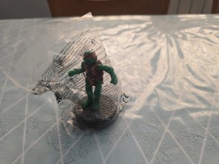 Lote 5 Figuras Tortugas Ninja TMNT Burger King