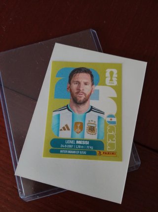 Cromos Messi Panini UNITED Edtiion