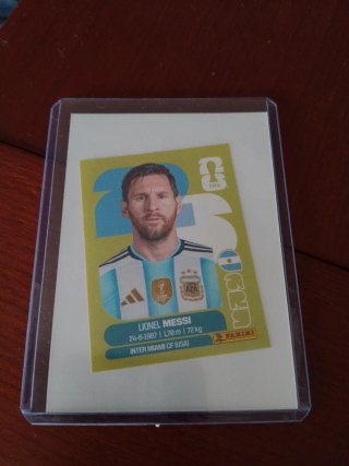 Cromos Messi Panini UNITED Edtiion