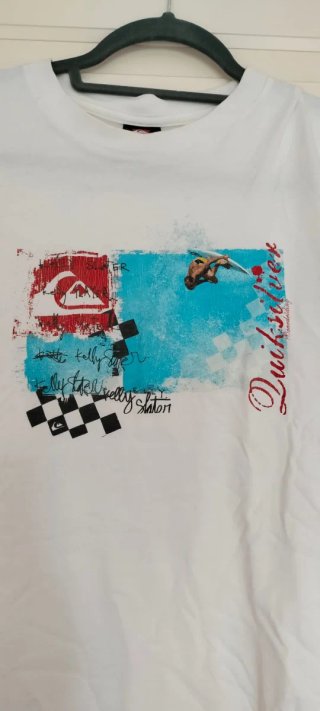 Camiseta Quiksilver blanca talla L