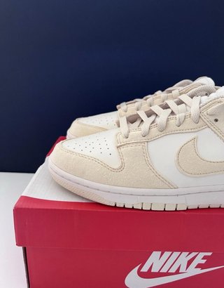 Zapatillas Nike Dunk Beige y Blanco 100% originale