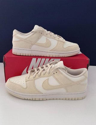 Zapatillas Nike Dunk Beige y Blanco 100% originale