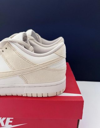 Zapatillas Nike Dunk Beige y Blanco 100% originale