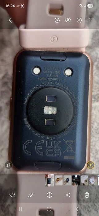 Reloj Huawei Rosa y Plateado