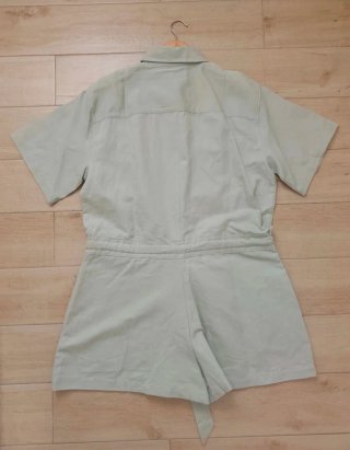 Mono corto Zara verde talla L
