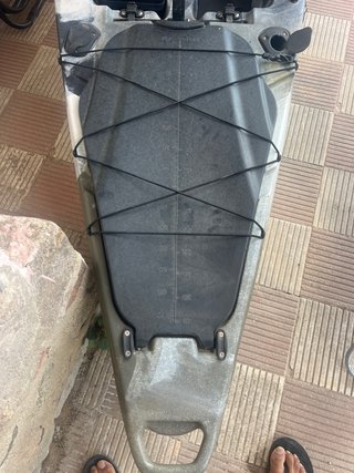 Kayak con pedales para pesca