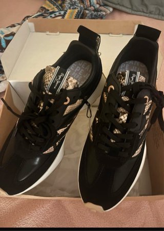 Zapatillas Pepe Jeans Negras y Beige