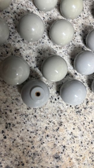 Regalo 21 pomos de madera gris