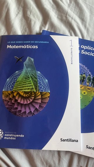 libro matematicas primero bachillerato ccss