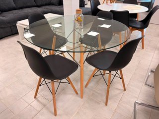 Mesa Redonda Cristal Nueva