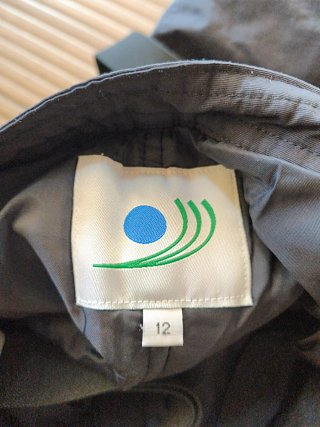 Pantalón de esquí negro con tirantes
